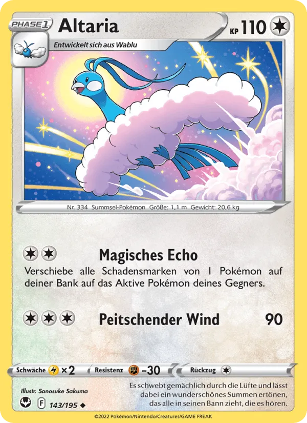 Altaria · Silberne Sturmwinde 143/195