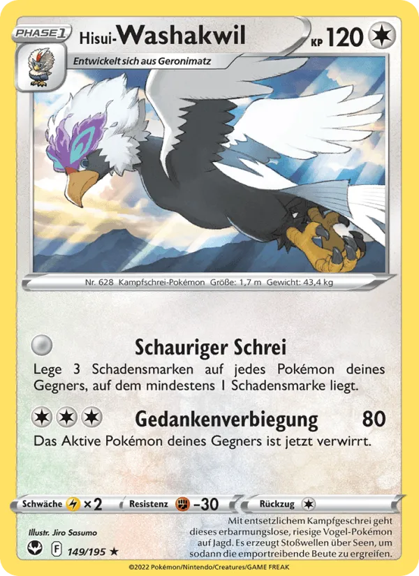 Hisui-Washakwil · Silberne Sturmwinde 149/195