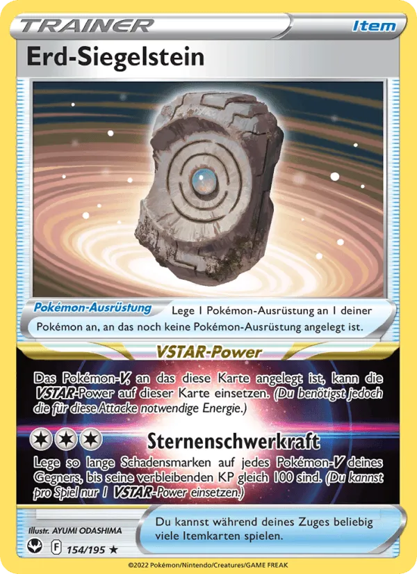 Erd-Siegelstein · Silberne Sturmwinde 154/195