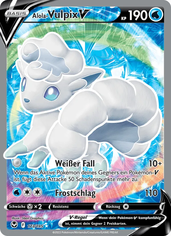 Alola Vulpix-V · Silberne Sturmwinde 173/195