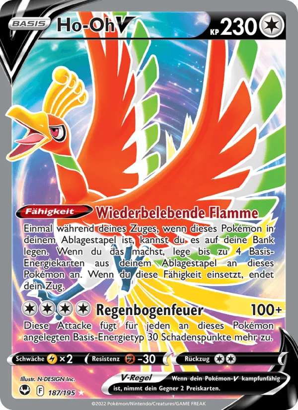 Ho-Oh V · Silberne Sturmwinde 187/195