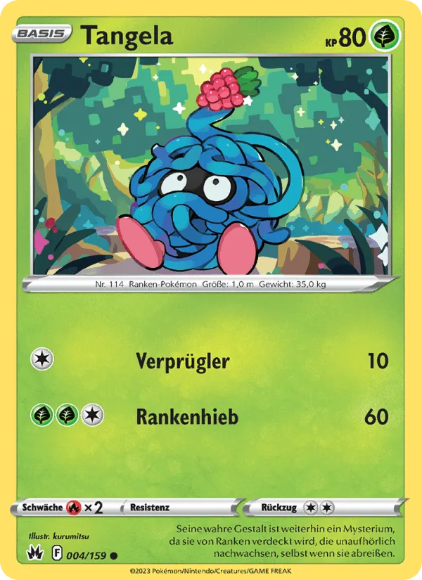 Tangela · Zenit der Könige 004/159