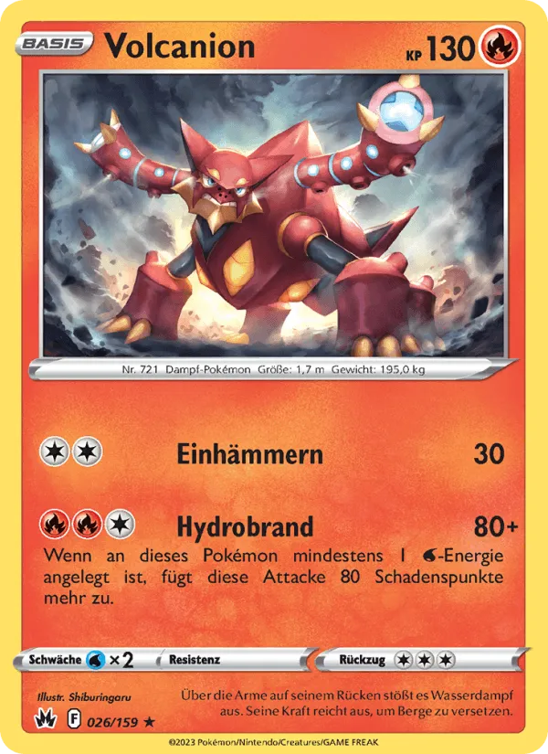 Volcanion · Zenit der Könige 026/159