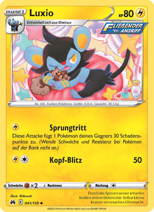 Luxio · Zenit der Könige 041/159
