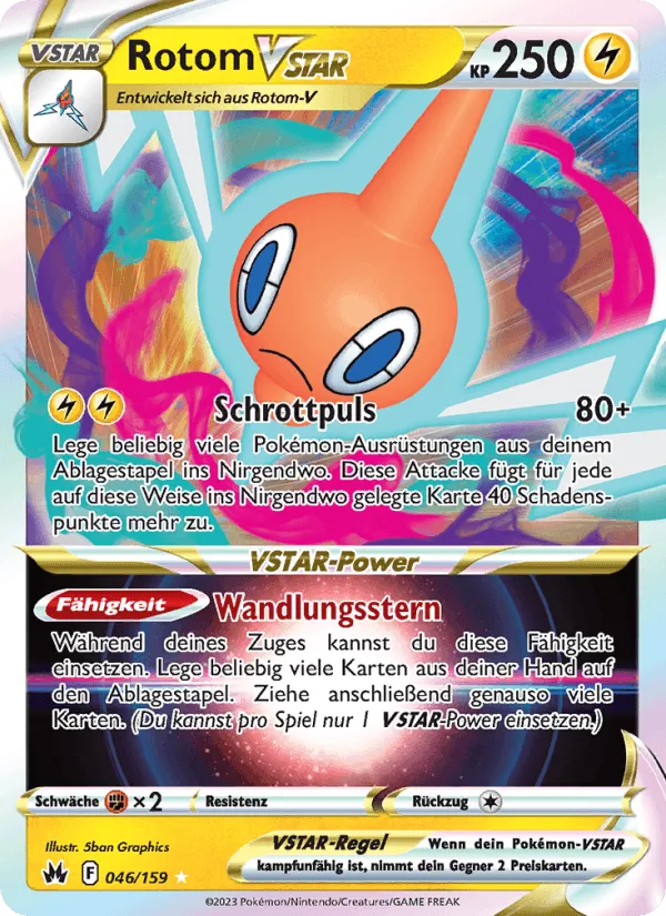 Rotom VSTAR · Zenit der Könige 046/159