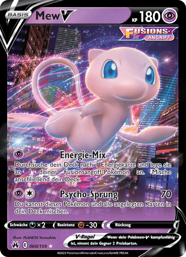 Mew V · Zenit der Könige 060/159