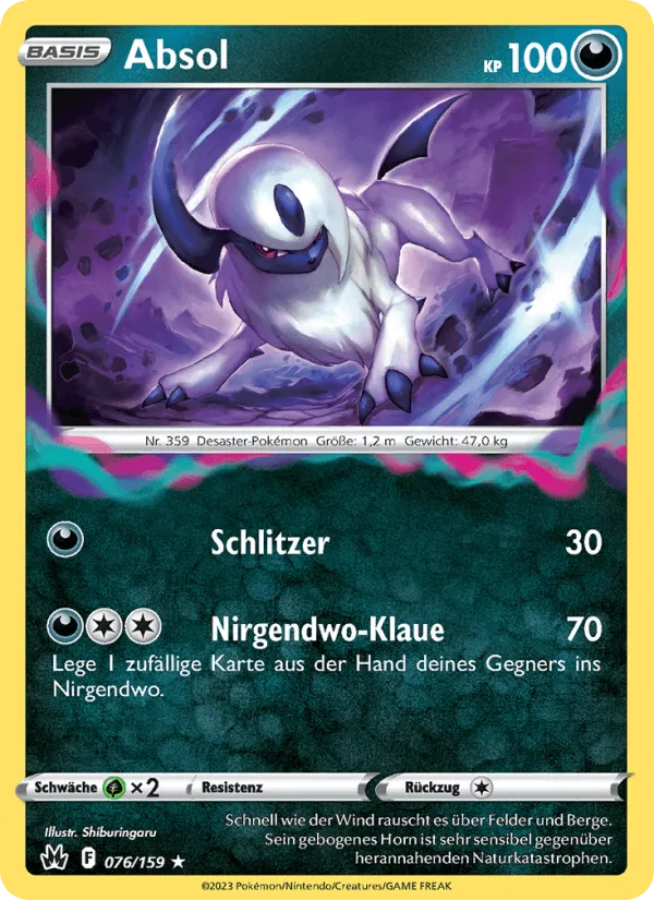 Absol · Zenit der Könige 076/159