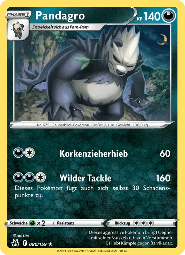Pandagro · Zenit der Könige 080/159