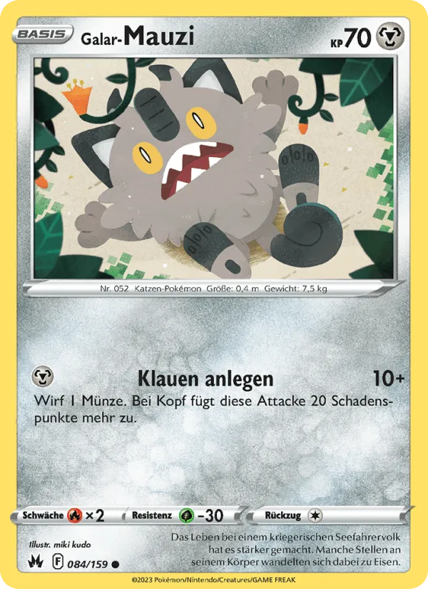 Galar-Mauzi · Zenit der Könige 084/159