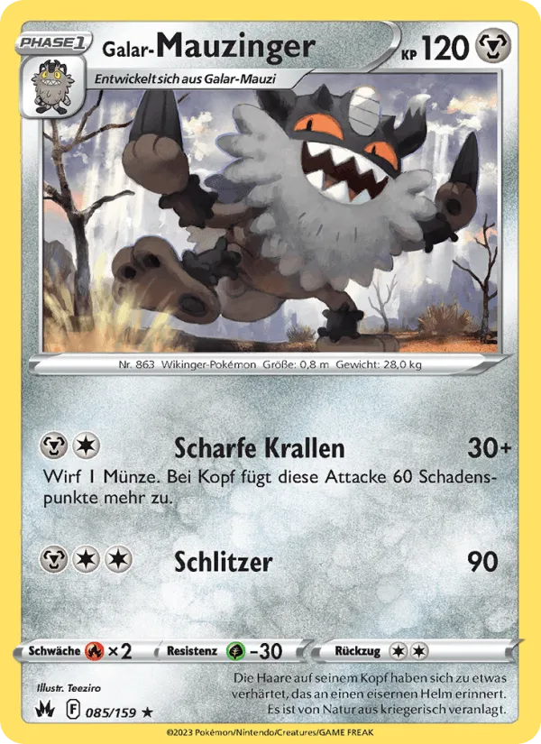 Galar-Mauzinger · Zenit der Könige 085/159