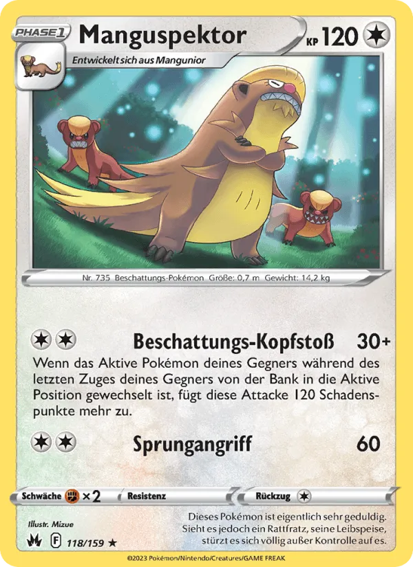 Manguspektor · Zenit der Könige 118/159