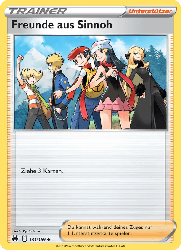 Freunde aus Sinnoh · Zenit der Könige 131/159