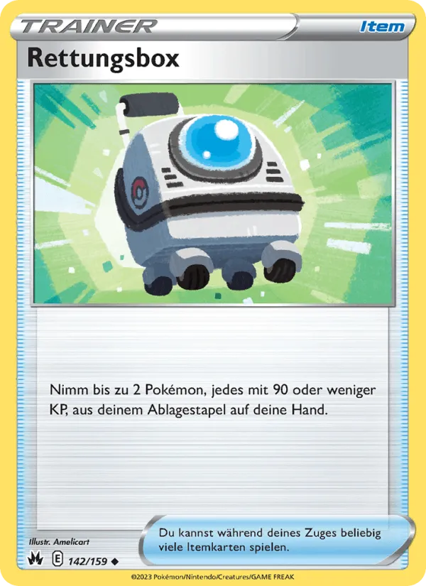 Rettungsbox · Zenit der Könige 142/159