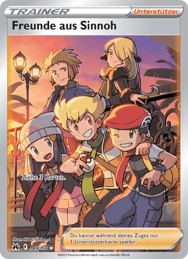 Freunde aus Sinnoh · Zenit der Könige 149/159