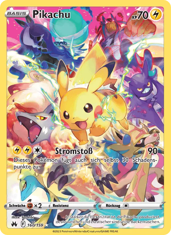 Pikachu · Zenit der Könige 160/159