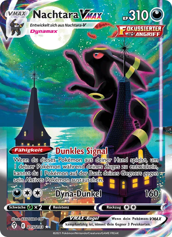 Nachtara VMAX · Drachenwandel 215/203