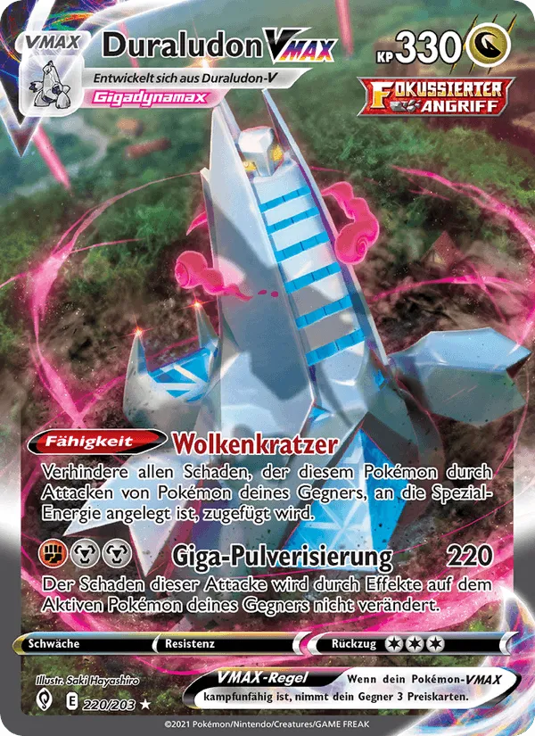 Duraludon VMAX · Drachenwandel 220/203