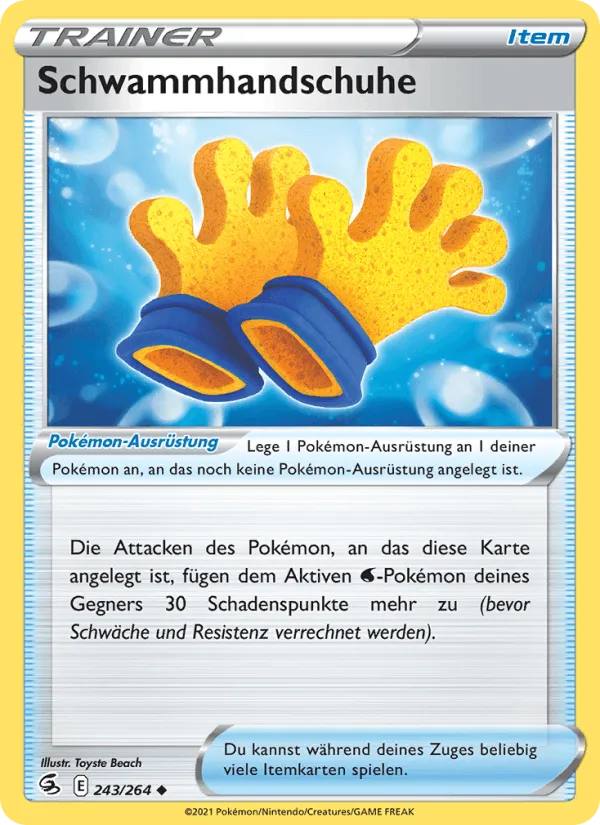 Schwammhandschuhe · Fusionsangriff 243/264