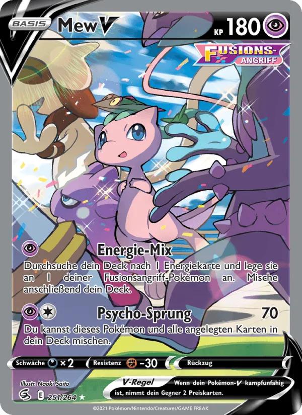 Mew V · Fusionsangriff 251/264