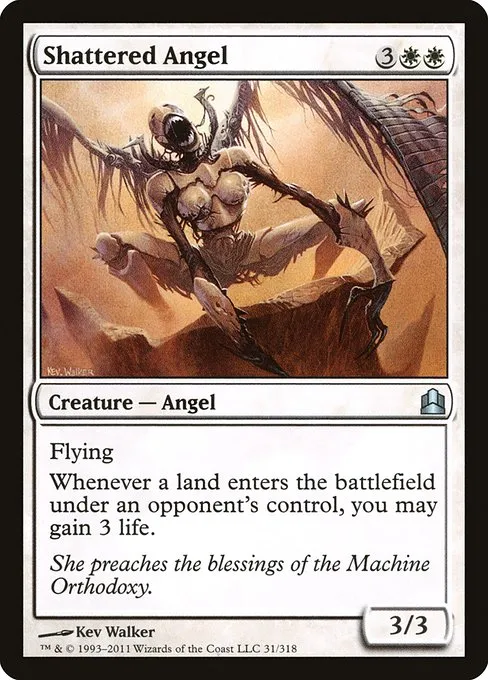 Shattered Angel · Commander 2011 31/318