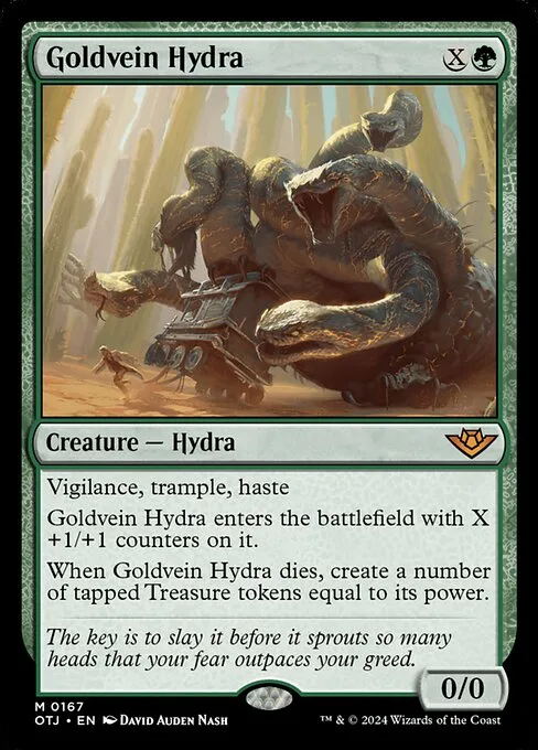 Goldvein Hydra · Outlaws of Thunder Junction 167/374