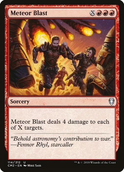 Meteor Blast · Commander Anthology Volume II 114/312