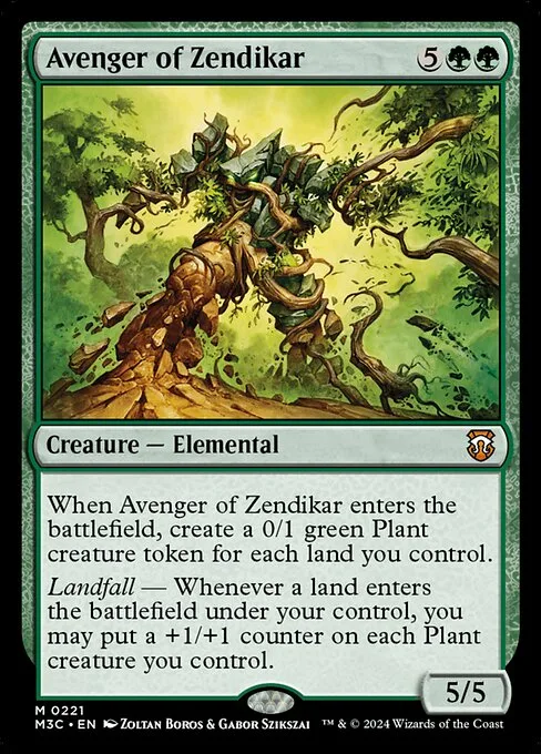 Avenger of Zendikar · Modern Horizons 3 Commander 221/398