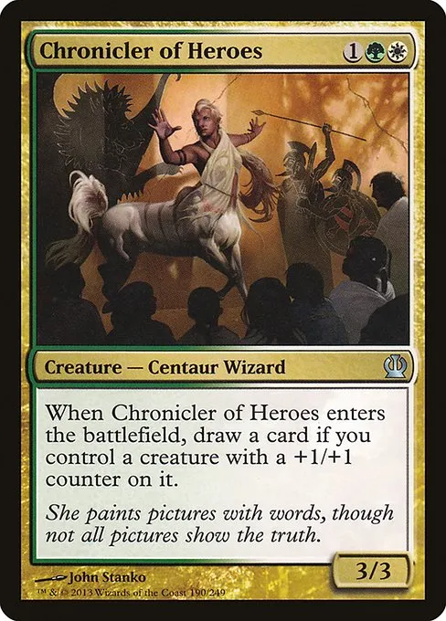 Chronicler of Heroes · Theros 190/249