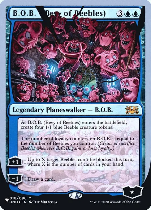 B.O.B. (Bevy of Beebles) · The List (Unfinity Foil Edition) 13/62