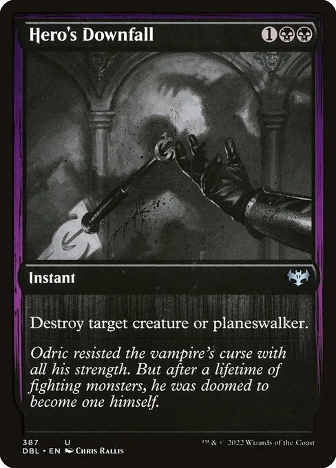 Hero's Downfall · Innistrad: Double Feature 387/535