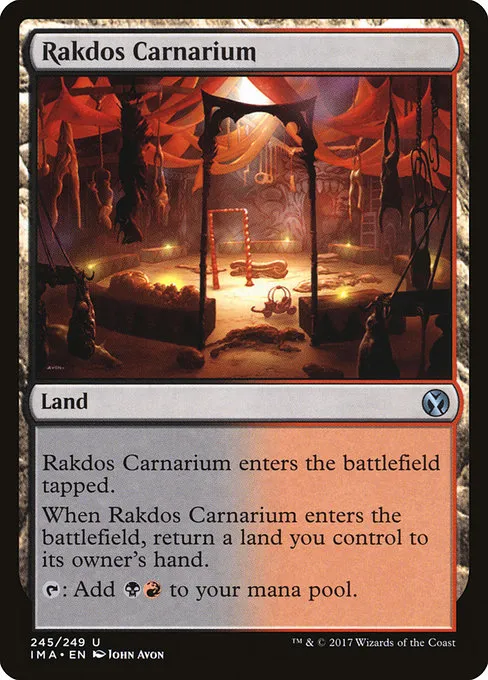 Rakdos Carnarium · Iconic Masters 245/249