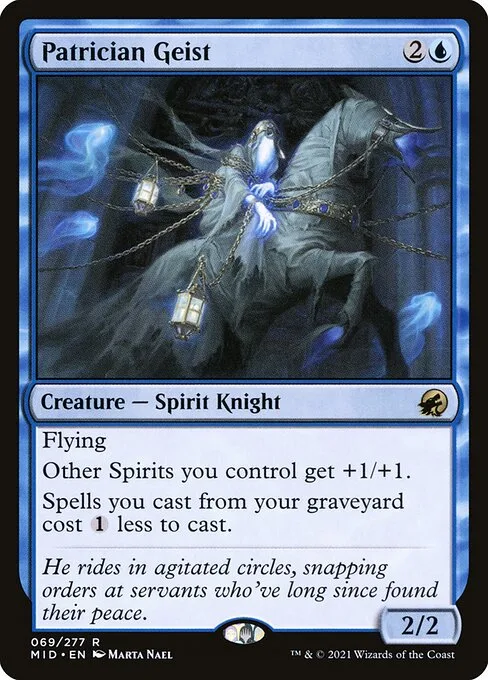 Patrician Geist · Innistrad: Midnight Hunt 69/399