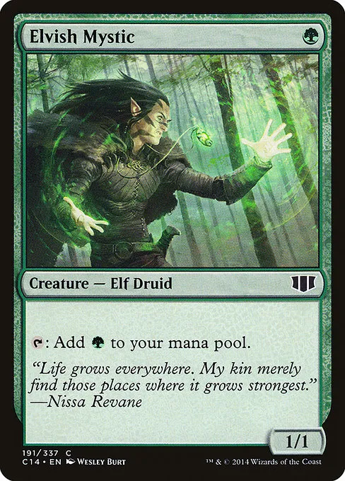 Elvish Mystic · Commander 2014 191/337