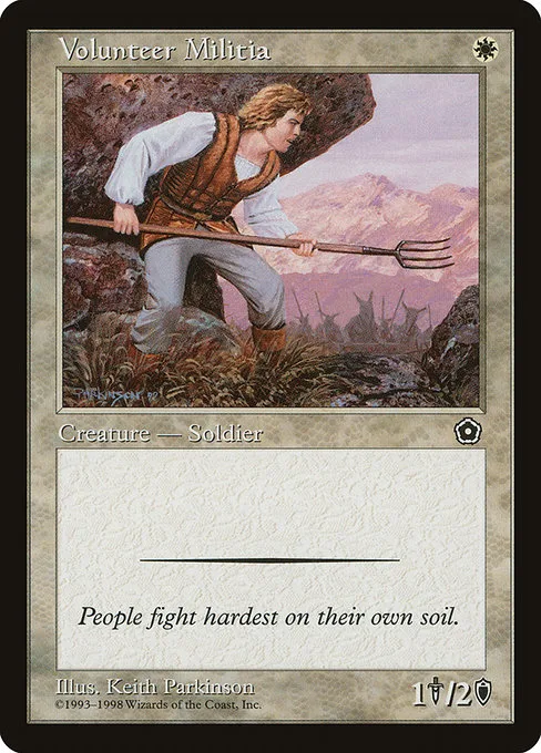 Volunteer Militia · Portal Second Age 28/165