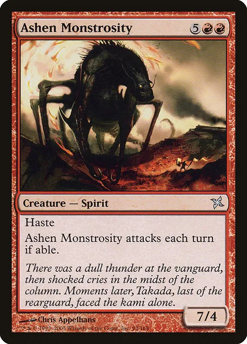 Ashen Monstrosity · Betrayers of Kamigawa 93/165