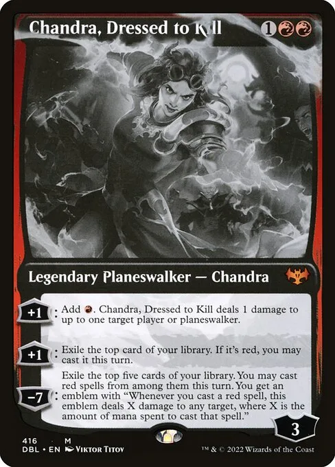 Chandra, Dressed to Kill · Innistrad: Double Feature 416/535