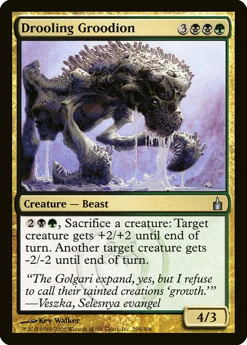 Drooling Groodion · Ravnica: City of Guilds 204/306