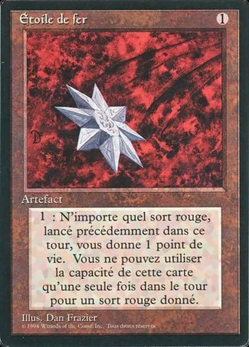 Iron Star · Foreign Black Border 252/307