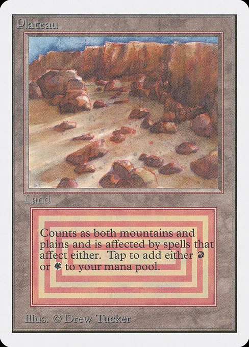 Plateau · Unlimited Edition 280/302
