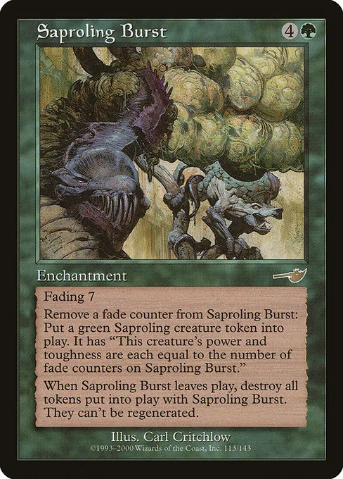 Saproling Burst · Nemesis 113/143
