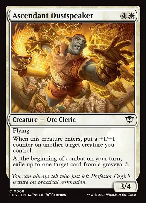 Ascendant Dustspeaker · Secrets of Strixhaven 8/368