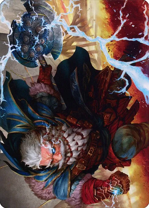 Electrostatic Infantry // Electrostatic Infantry · Dominaria United Art Series 30/81
