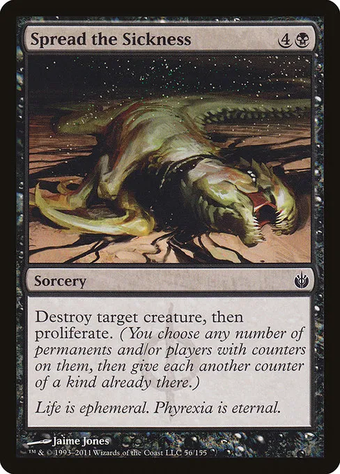 Spread the Sickness · Mirrodin Besieged 56/155