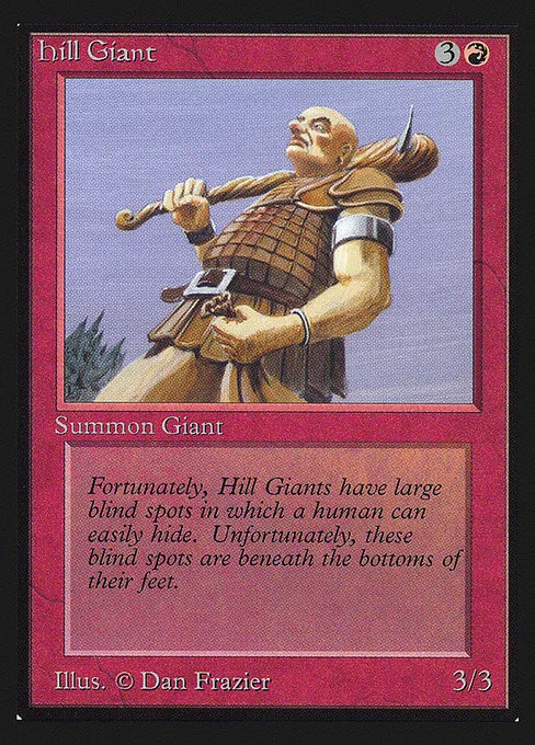 Hill Giant · Collectors' Edition 158/302