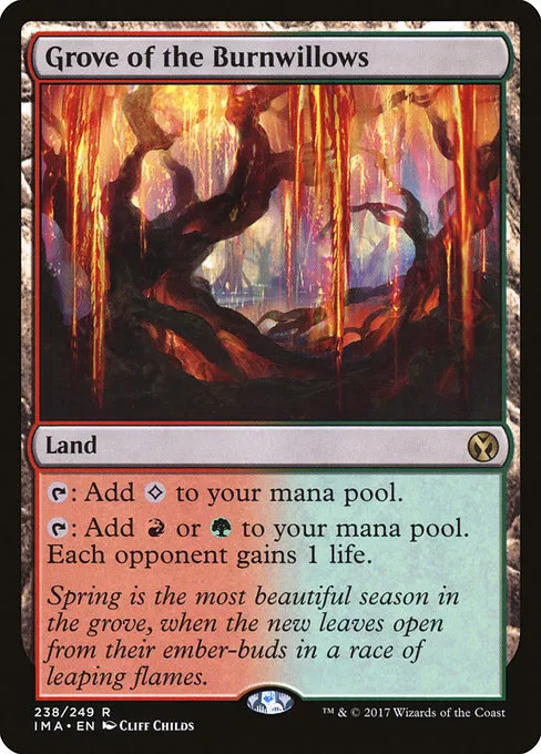 Grove of the Burnwillows · Iconic Masters 238/249