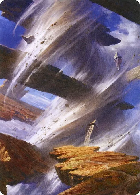 Plains // Plains · Zendikar Rising Art Series 8/81