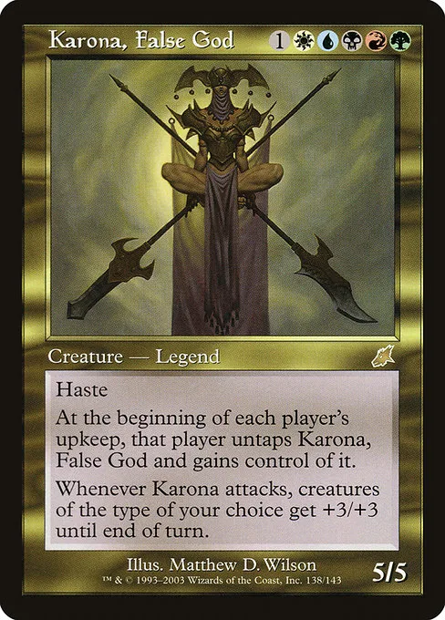 Karona, False God · Scourge 138/143