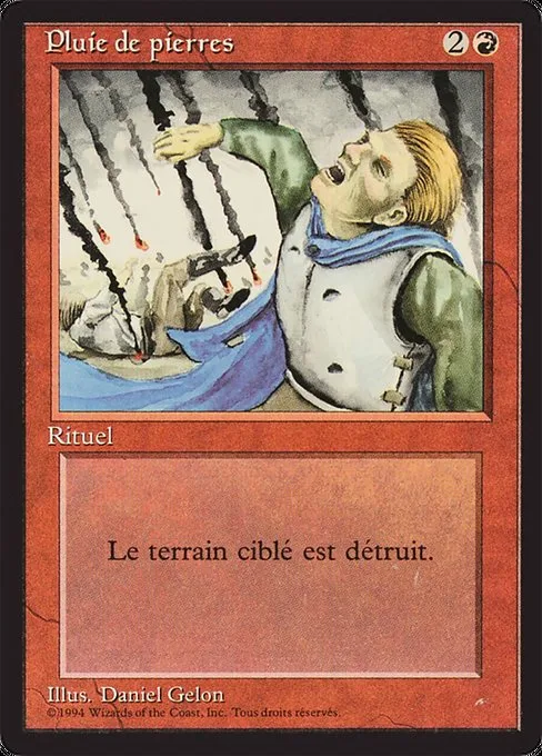 Stone Rain · Foreign Black Border 180/307
