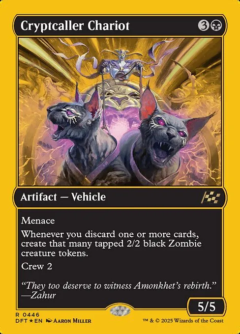 Cryptcaller Chariot · Aetherdrift 446/553