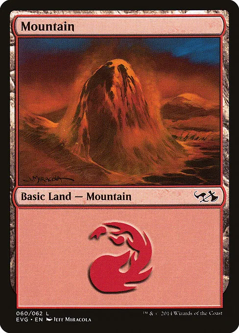 Mountain · Duel Decks Anthology: Elves vs. Goblins 60/62